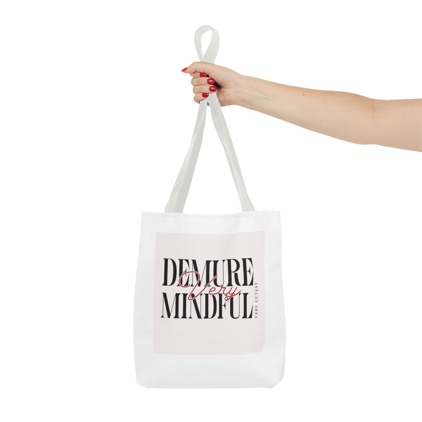 Demure Mindful Tote Bag