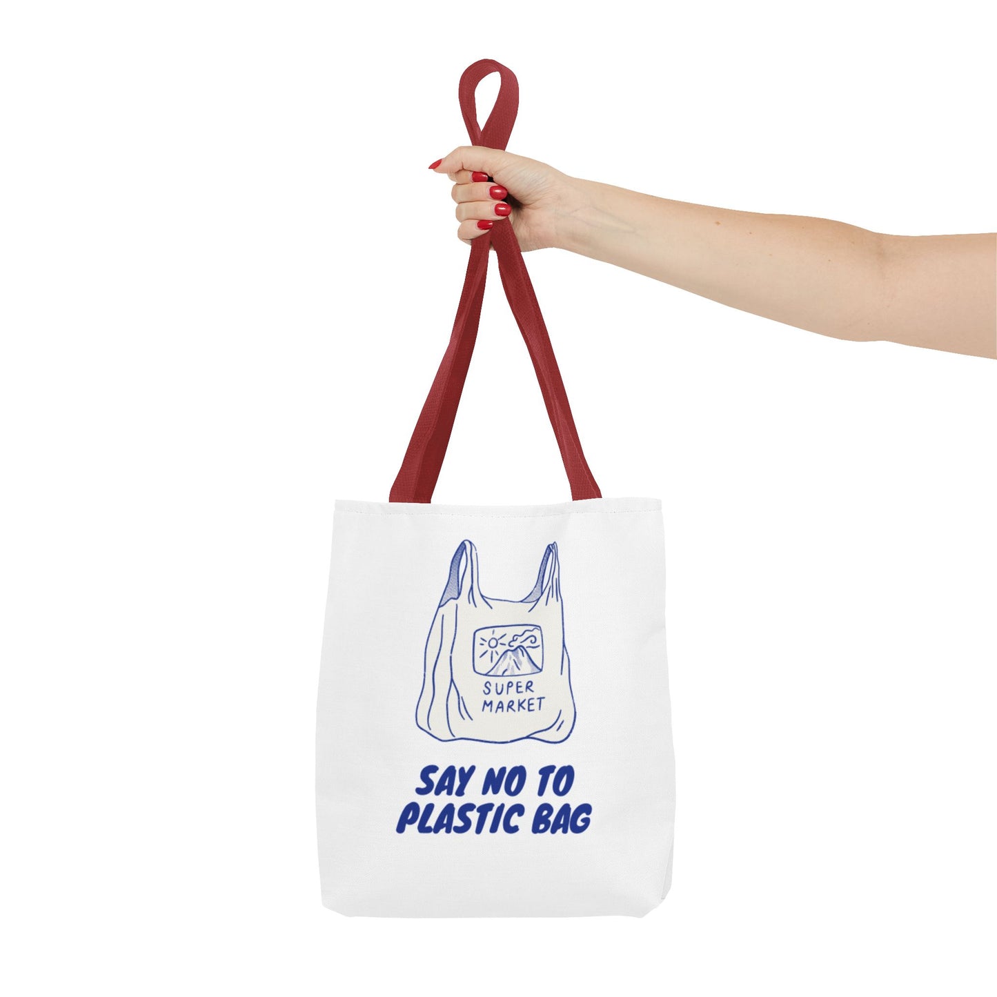 Environment Lover Tote Bag - Say No to Plastic