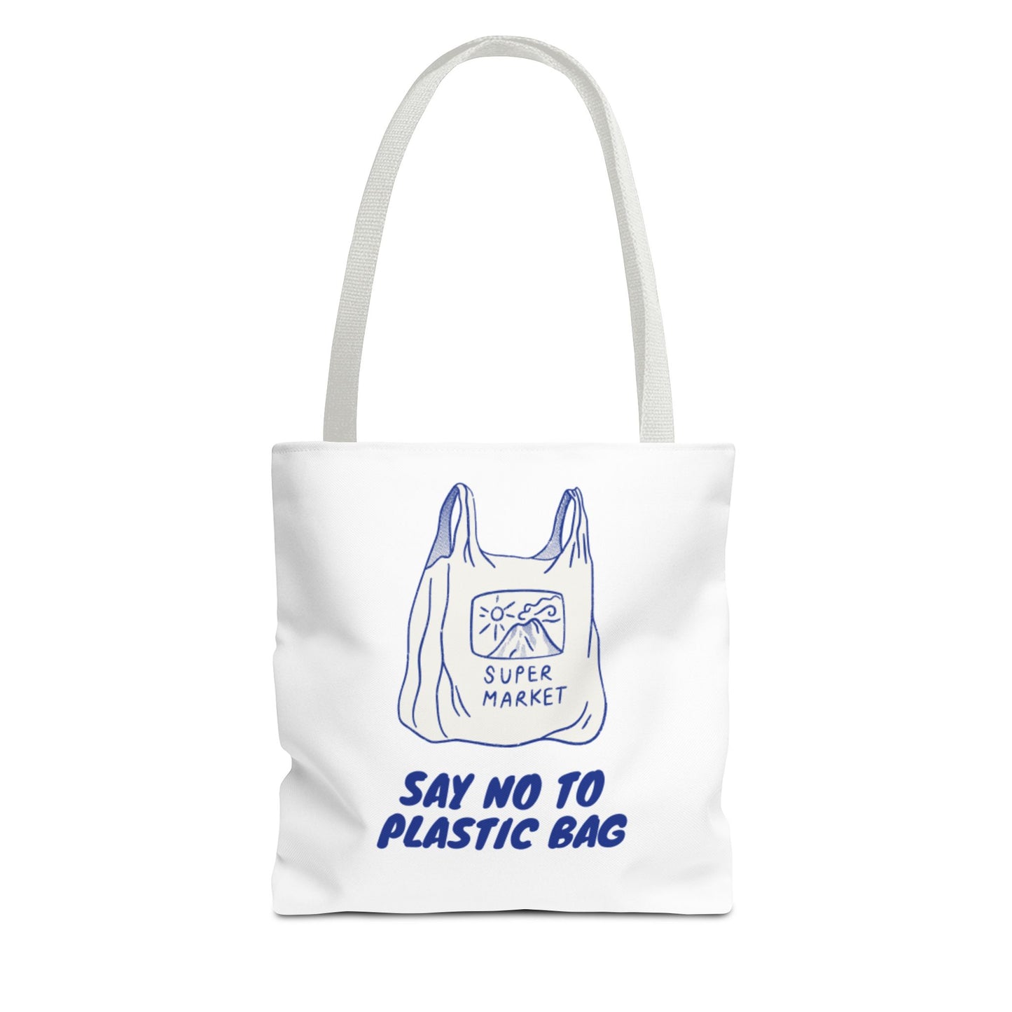 Environment Lover Tote Bag - Say No to Plastic