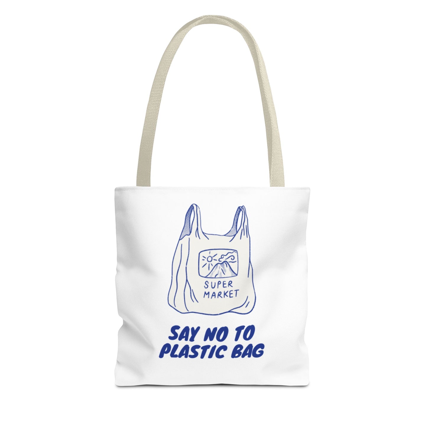 Environment Lover Tote Bag - Say No to Plastic