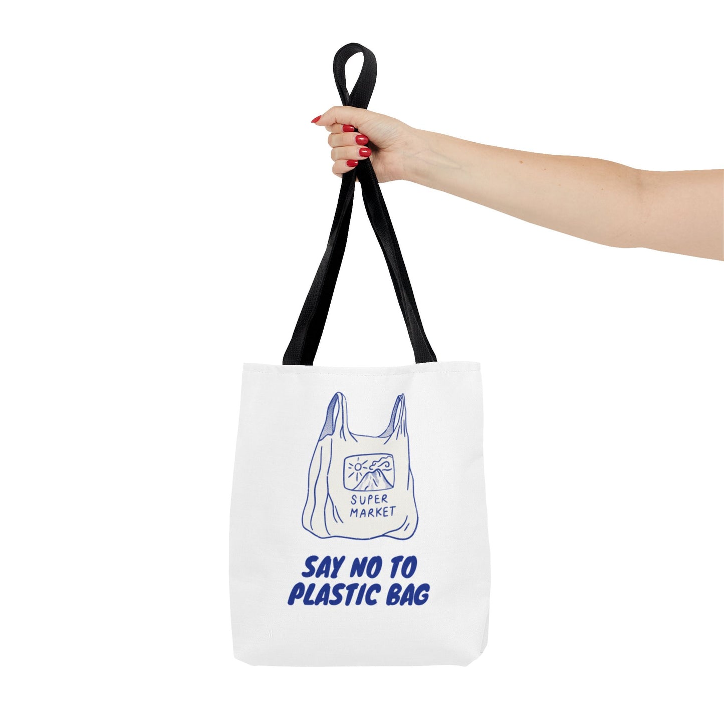 Environment Lover Tote Bag - Say No to Plastic