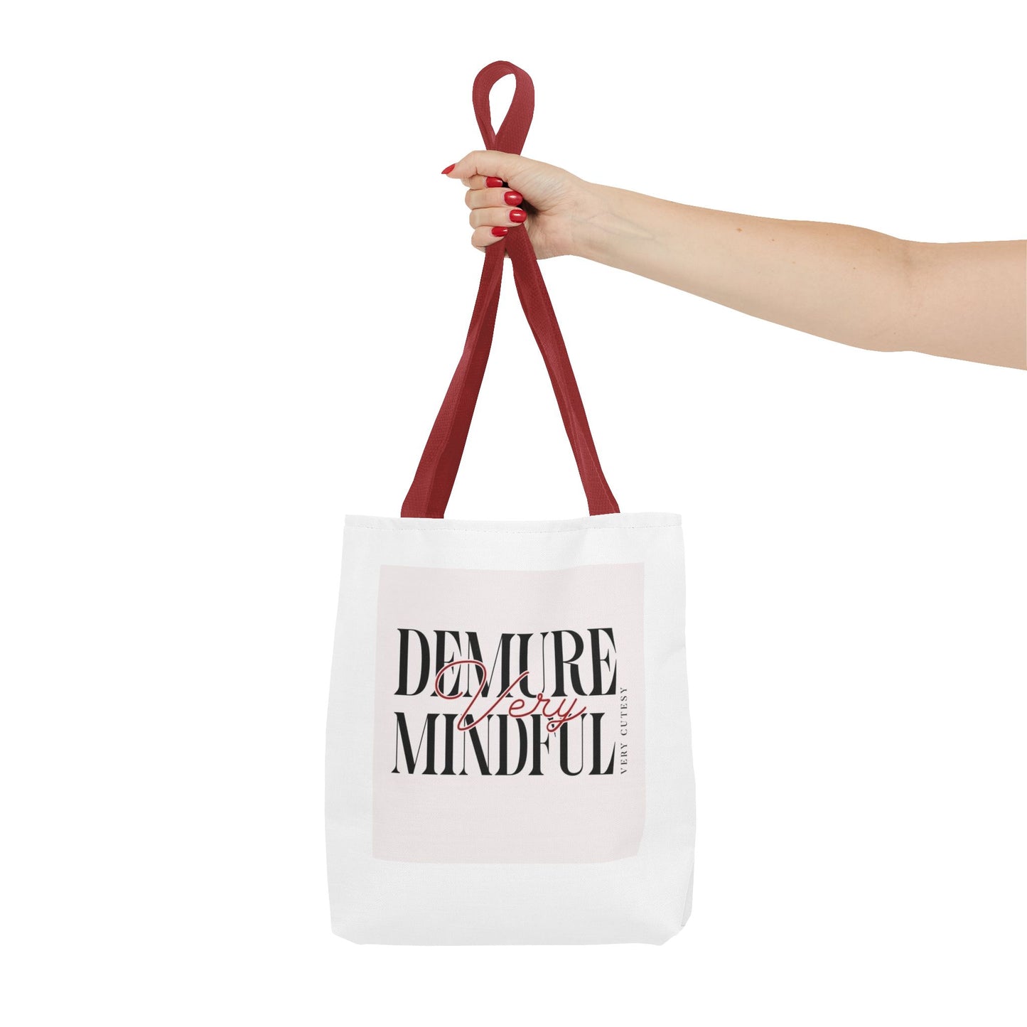 Demure Mindful Tote Bag