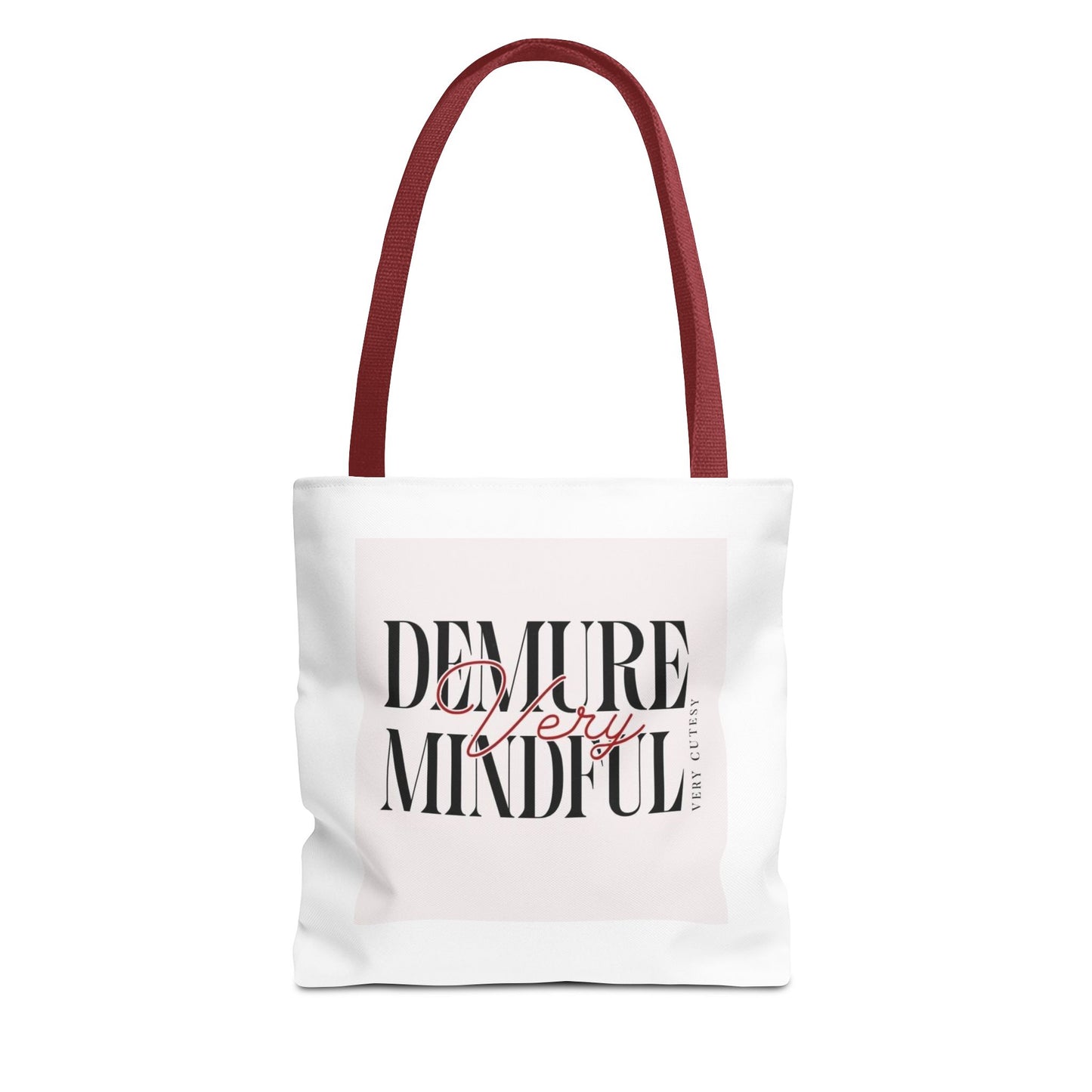 Demure Mindful Tote Bag