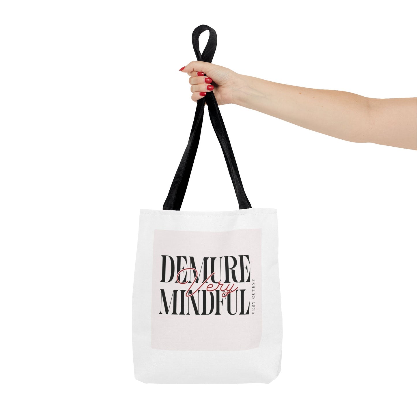 Demure Mindful Tote Bag