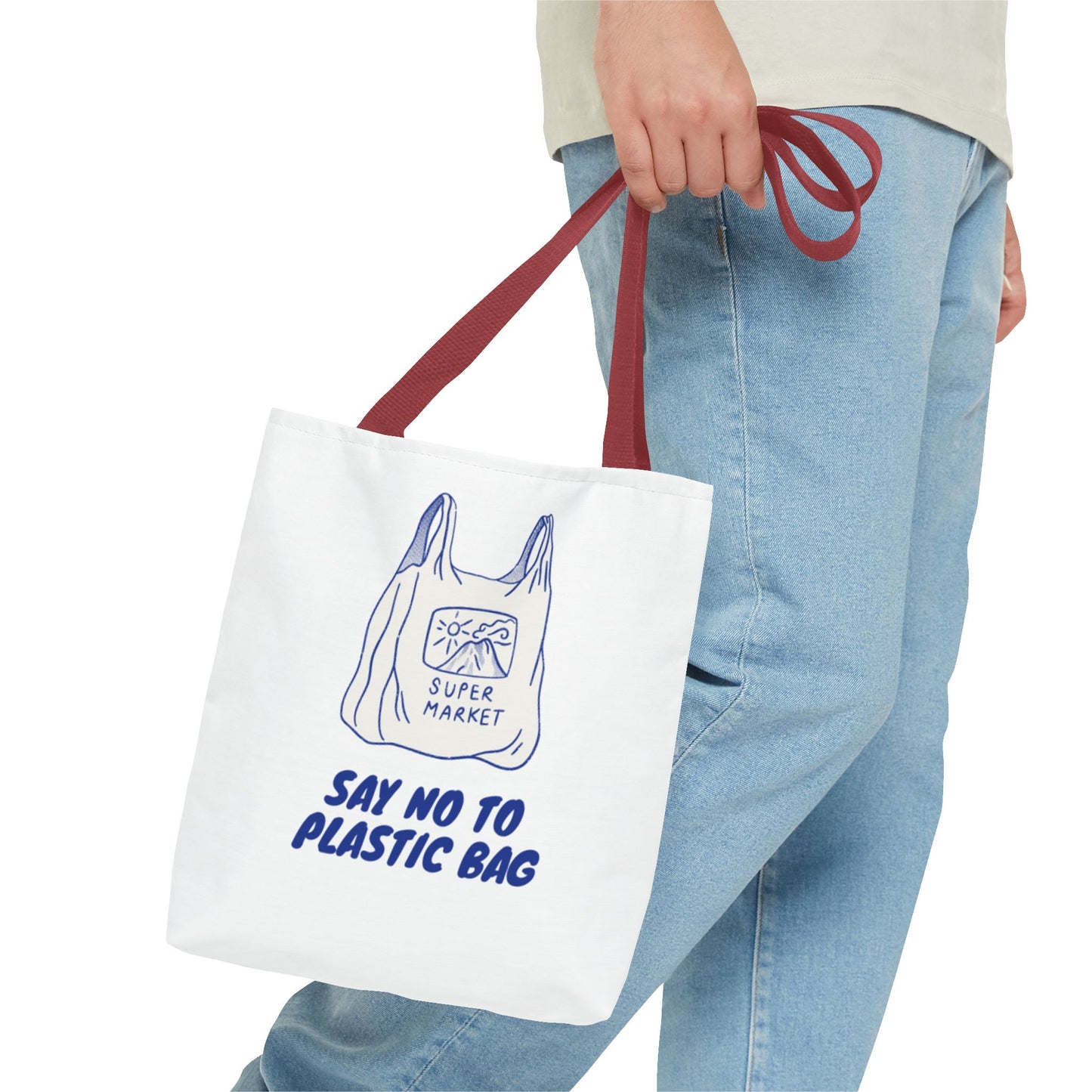 Environment Lover Tote Bag - Say No to Plastic