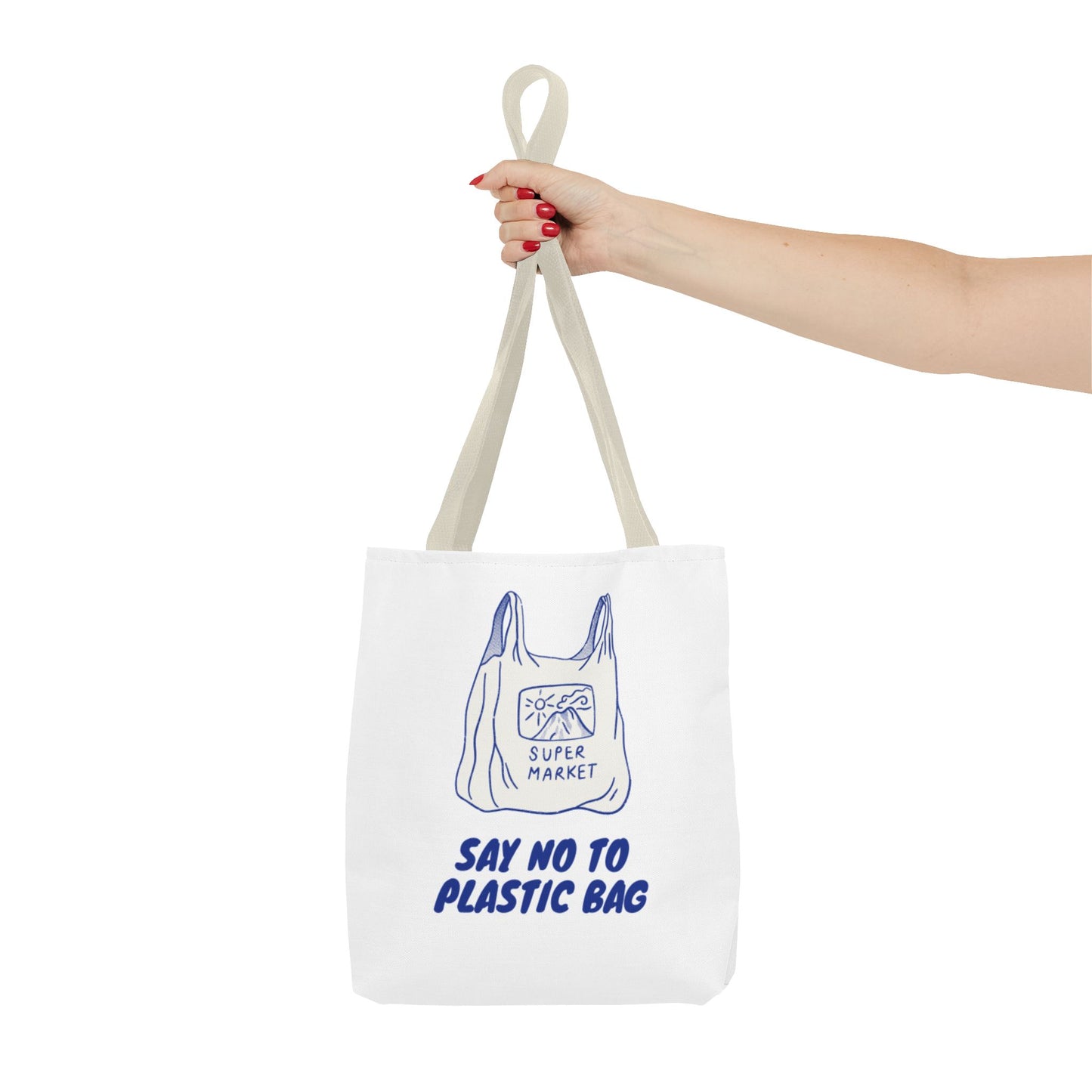 Environment Lover Tote Bag - Say No to Plastic