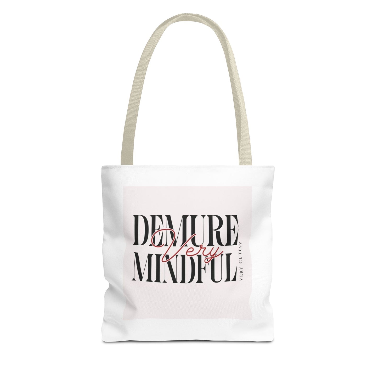 Demure Mindful Tote Bag