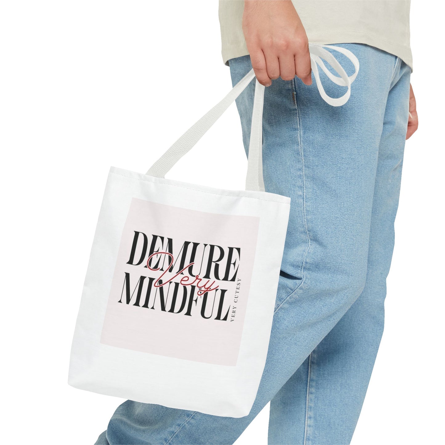 Demure Mindful Tote Bag