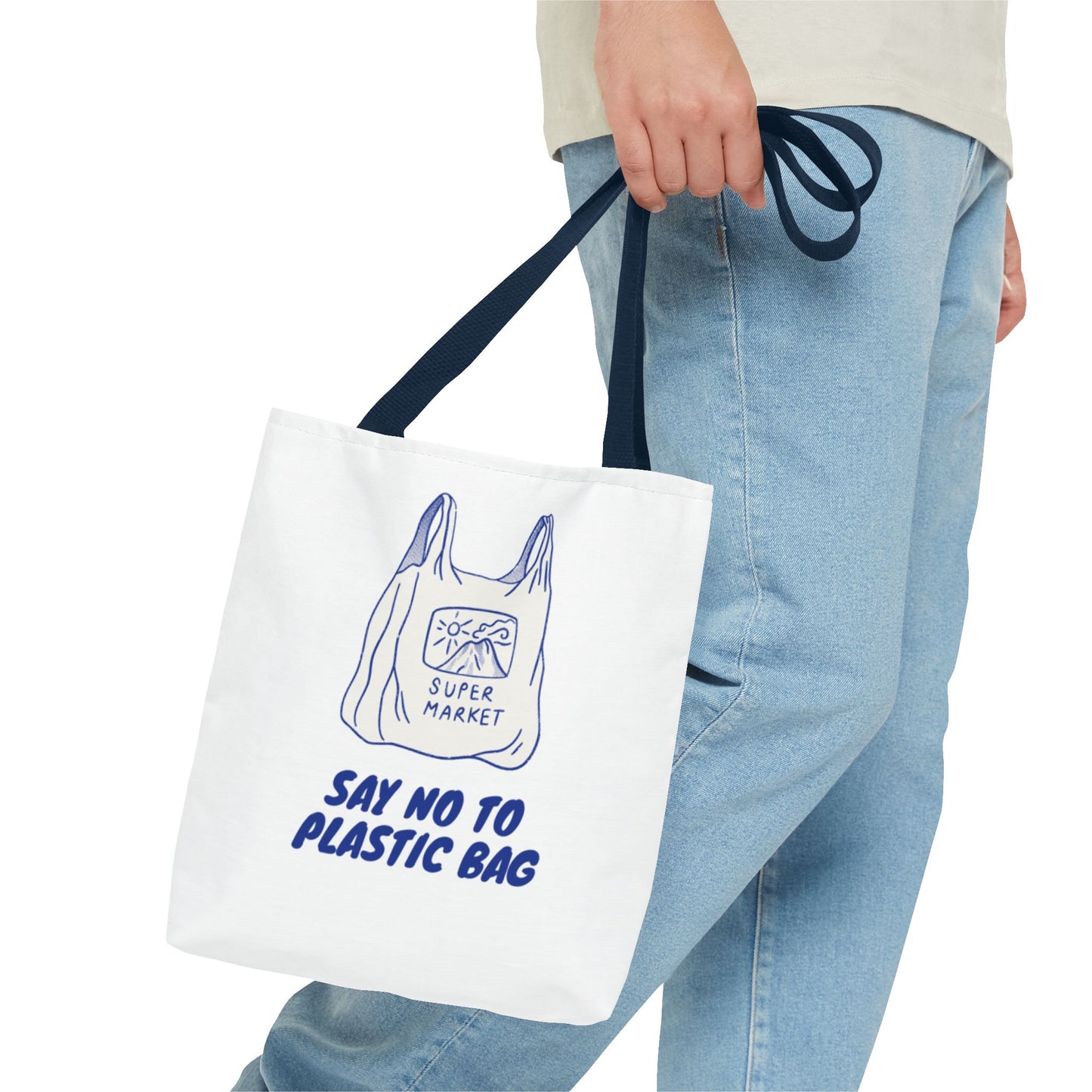 Environment Lover Tote Bag - Say No to Plastic