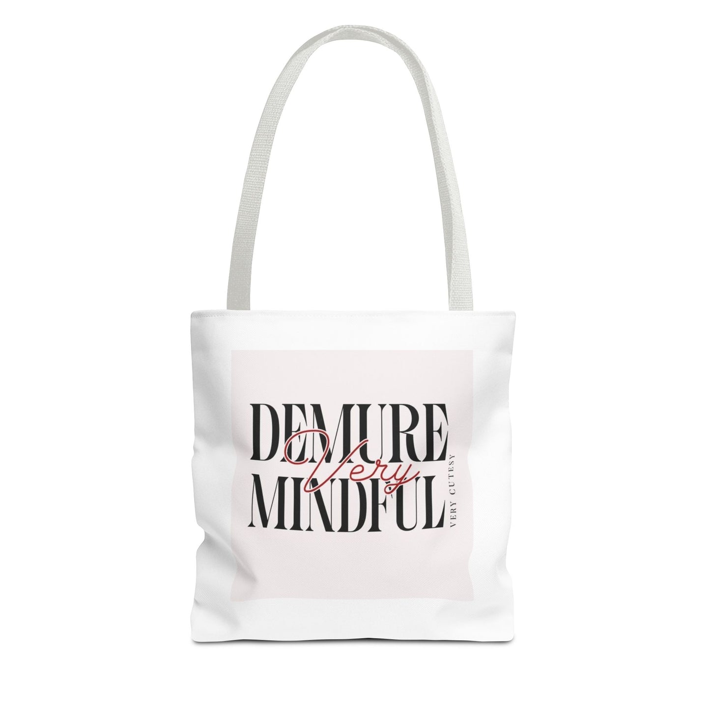 Demure Mindful Tote Bag