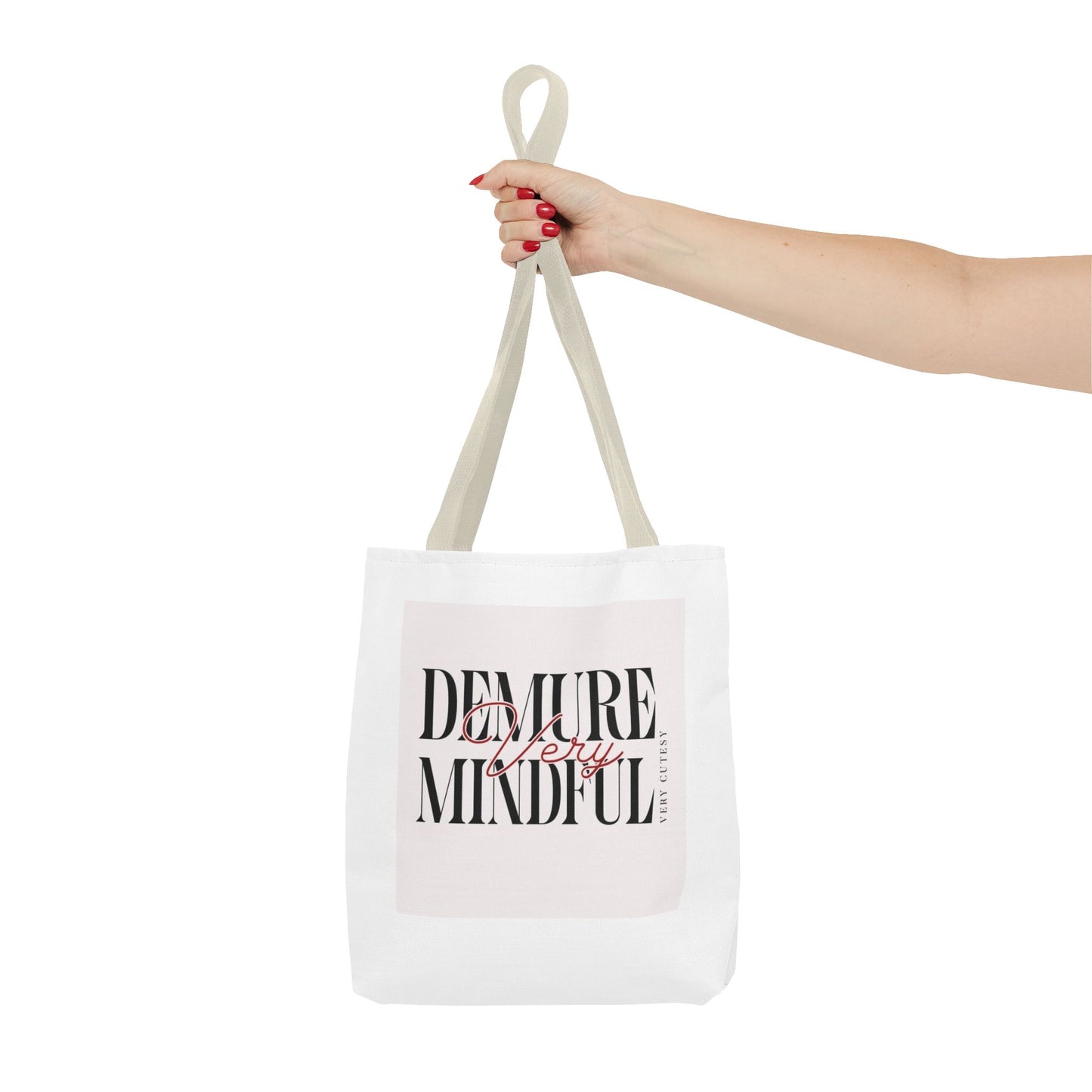 Demure Mindful Tote Bag