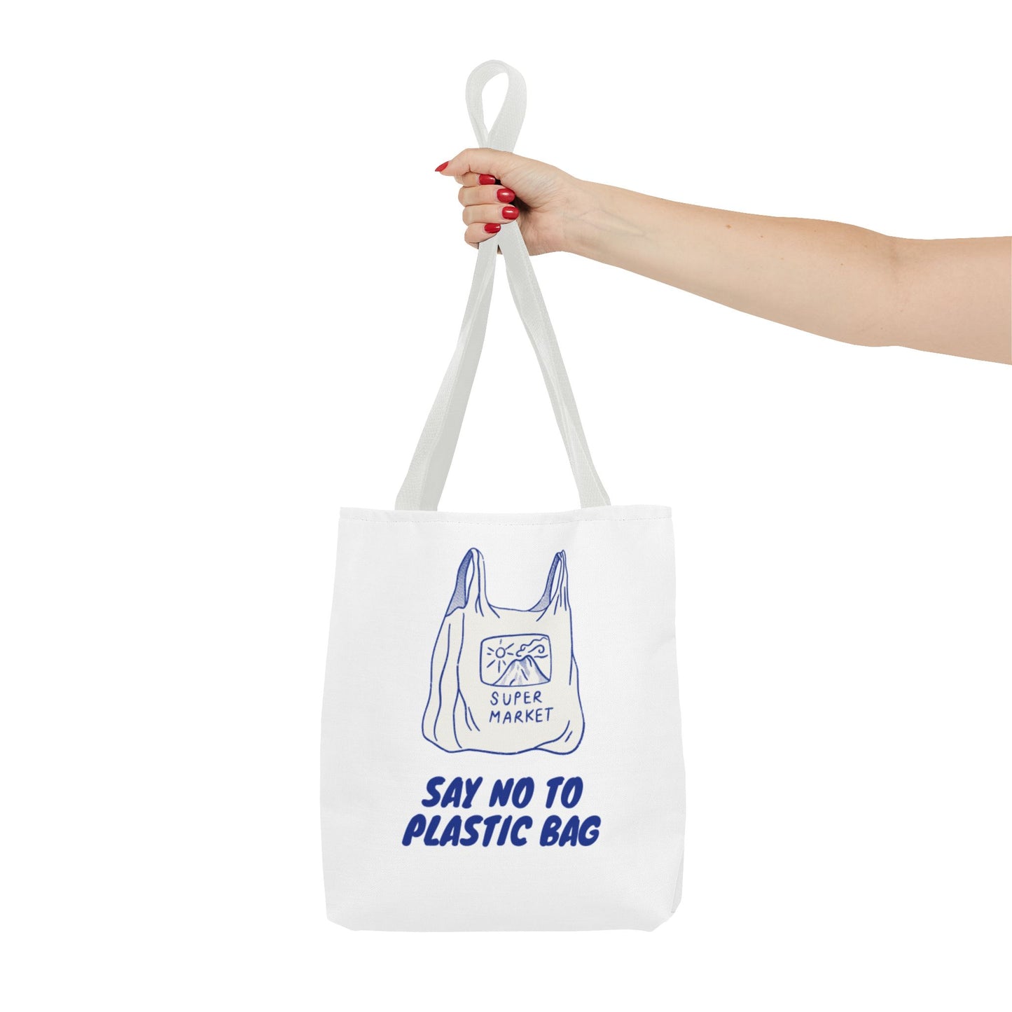 Environment Lover Tote Bag - Say No to Plastic