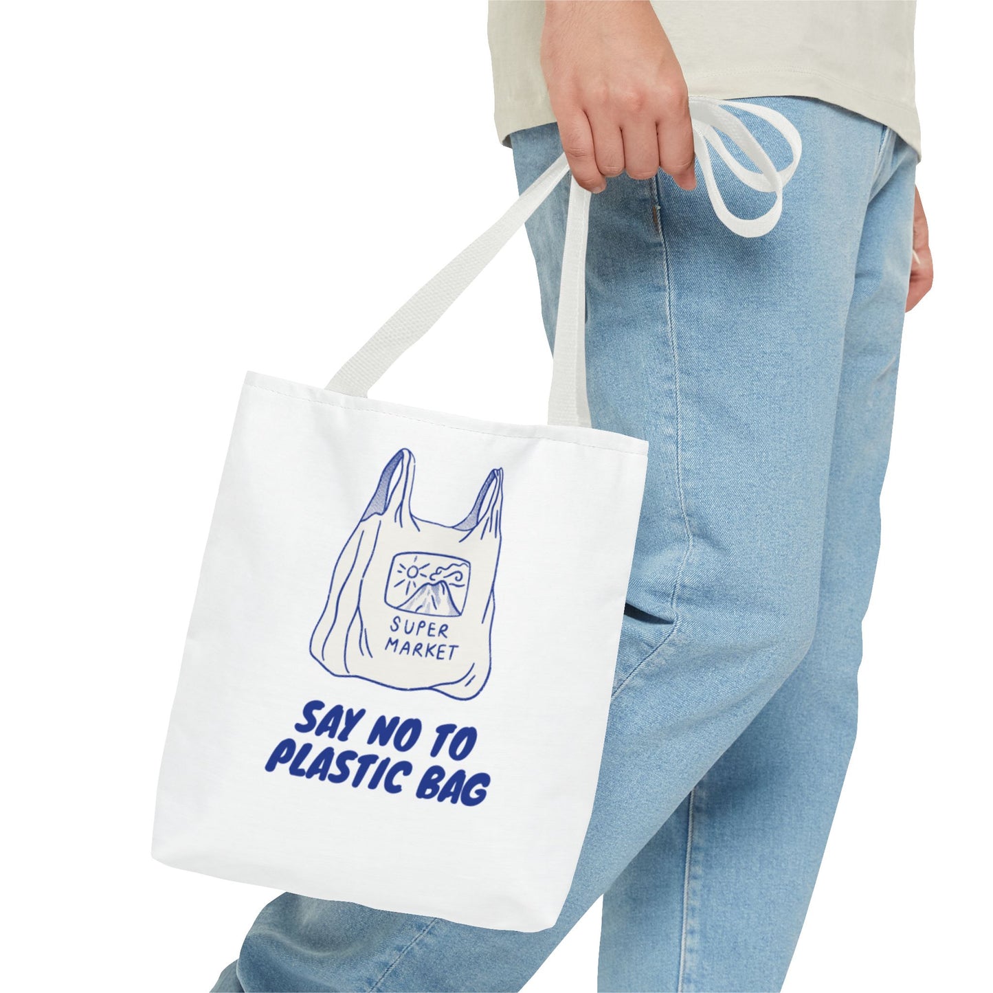 Environment Lover Tote Bag - Say No to Plastic