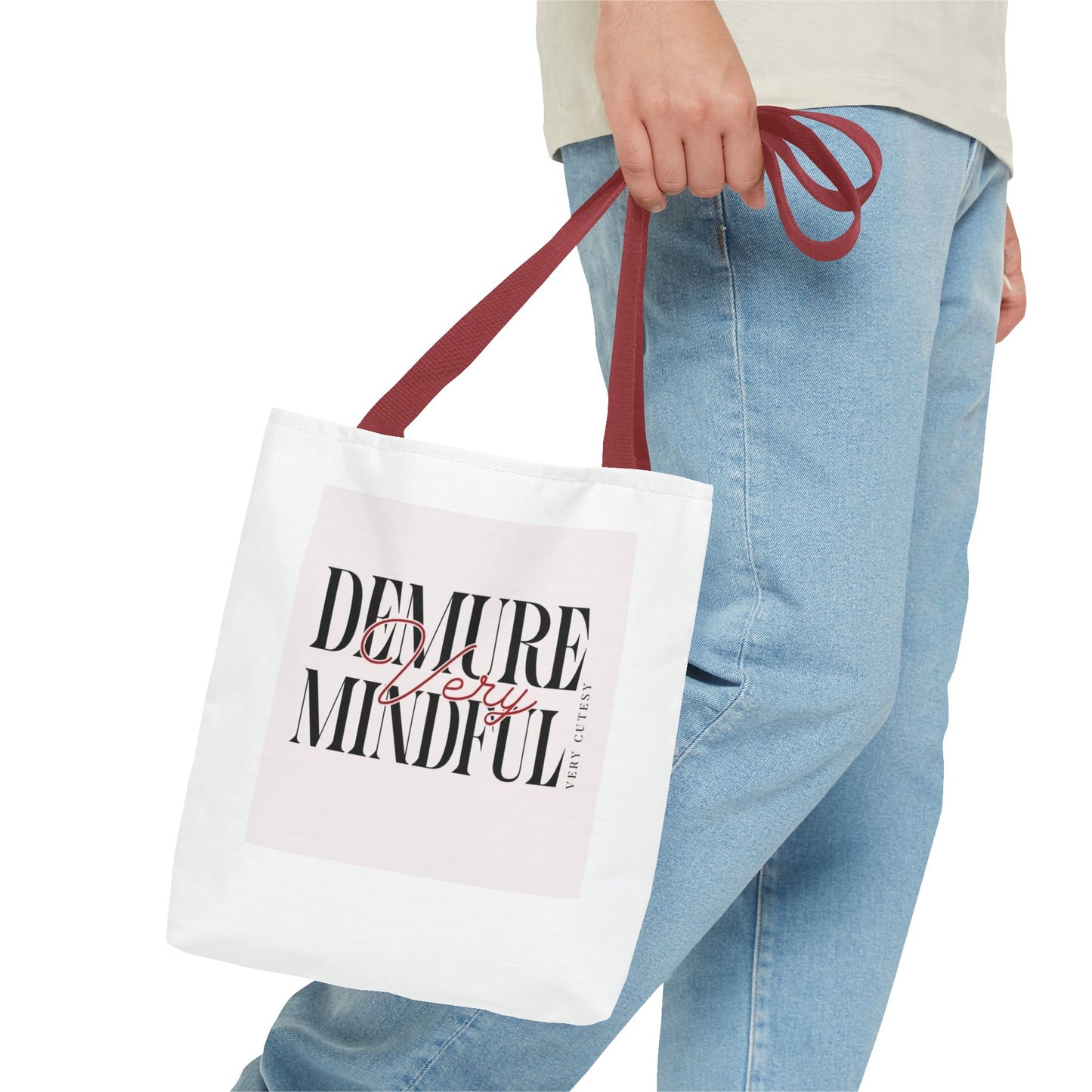 Demure Mindful Tote Bag