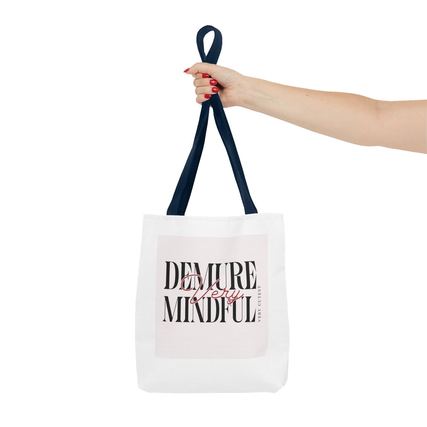 Demure Mindful Tote Bag