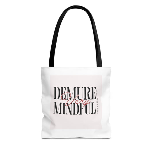 Demure Mindful Tote Bag