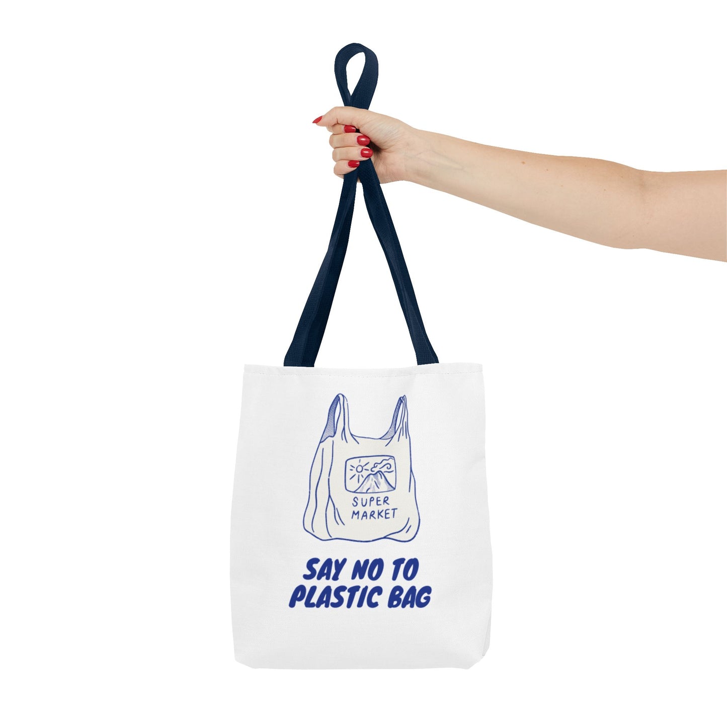 Environment Lover Tote Bag - Say No to Plastic